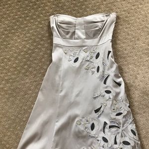 Warehouse strapless dress sz 8